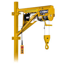 Guincho de Coluna de 200 e 350kg com Balde